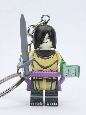 Naruto Orochimaru Custom Minifigure Keychain
